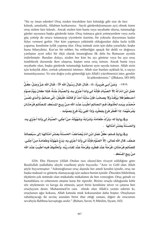 Riyazüs Salihin Hadis Kitabı 