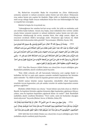 Riyazüs Salihin Hadis Kitabı 