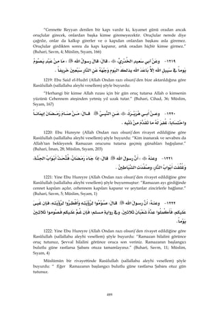 Riyazüs Salihin Hadis Kitabı 