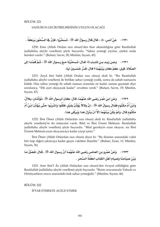 Riyazüs Salihin Hadis Kitabı 