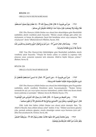 Riyazüs Salihin Hadis Kitabı 