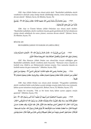 Riyazüs Salihin Hadis Kitabı 