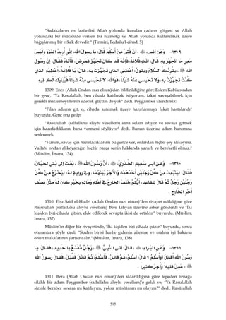 Riyazüs Salihin Hadis Kitabı 