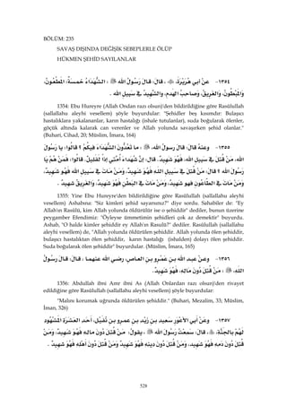 Riyazüs Salihin Hadis Kitabı 