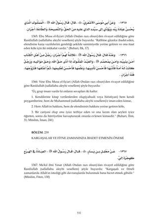 Riyazüs Salihin Hadis Kitabı 