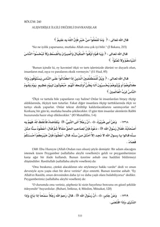 Riyazüs Salihin Hadis Kitabı 