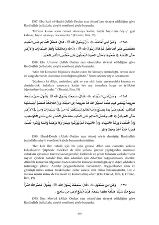 Riyazüs Salihin Hadis Kitabı 