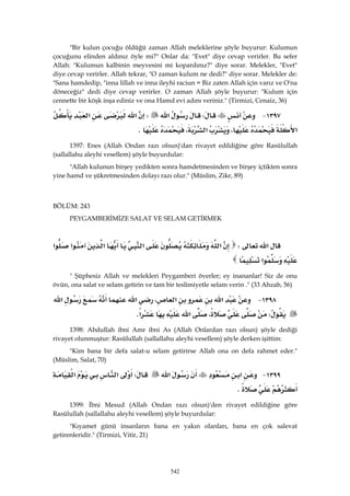 Riyazüs Salihin Hadis Kitabı 