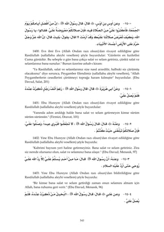 Riyazüs Salihin Hadis Kitabı 