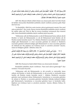 Riyazüs Salihin Hadis Kitabı 