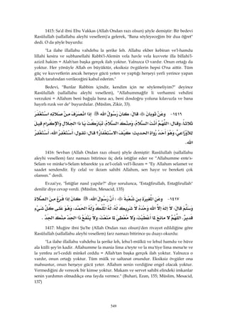 Riyazüs Salihin Hadis Kitabı 