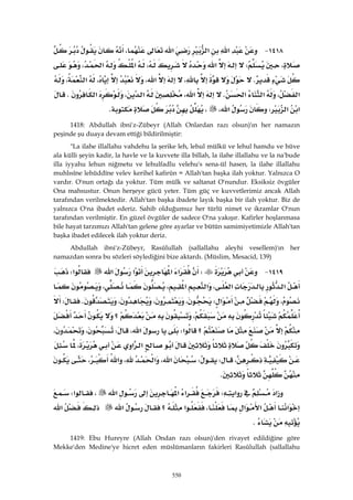 Riyazüs Salihin Hadis Kitabı 