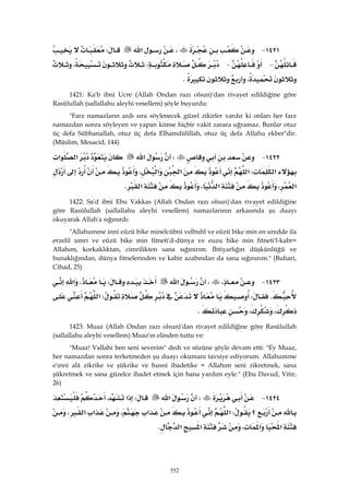 Riyazüs Salihin Hadis Kitabı 