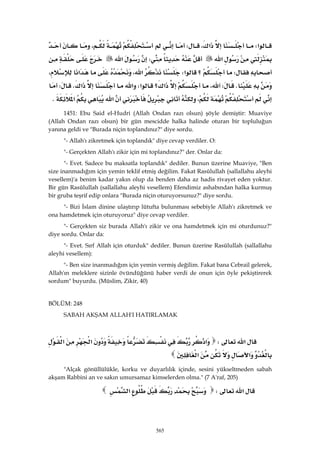 Riyazüs Salihin Hadis Kitabı 