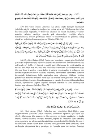 Riyazüs Salihin Hadis Kitabı 