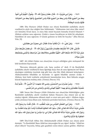 Riyazüs Salihin Hadis Kitabı 