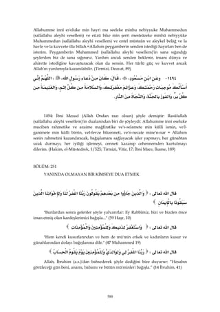 Riyazüs Salihin Hadis Kitabı 