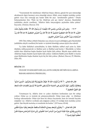 Riyazüs Salihin Hadis Kitabı 