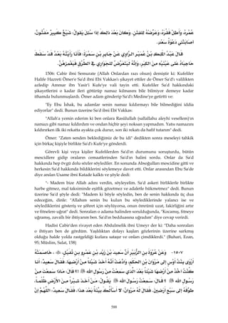 Riyazüs Salihin Hadis Kitabı 