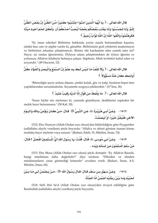 Riyazüs Salihin Hadis Kitabı 