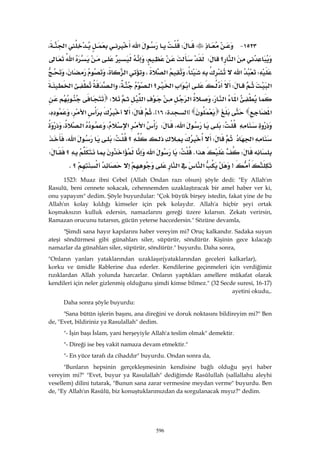 Riyazüs Salihin Hadis Kitabı 