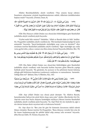 Riyazüs Salihin Hadis Kitabı 