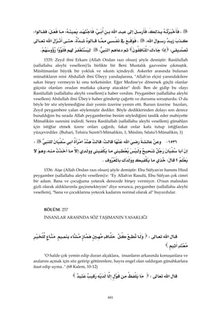 Riyazüs Salihin Hadis Kitabı 