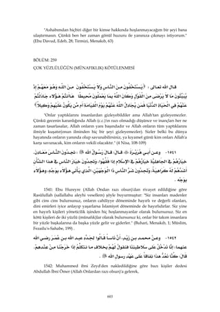 Riyazüs Salihin Hadis Kitabı 