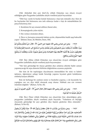 Riyazüs Salihin Hadis Kitabı 