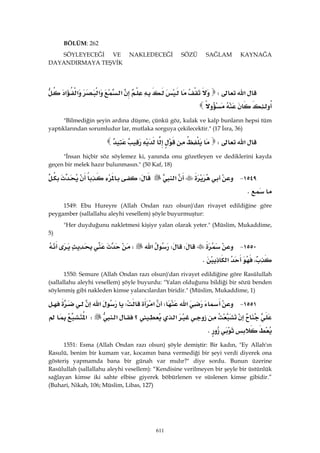 Riyazüs Salihin Hadis Kitabı 