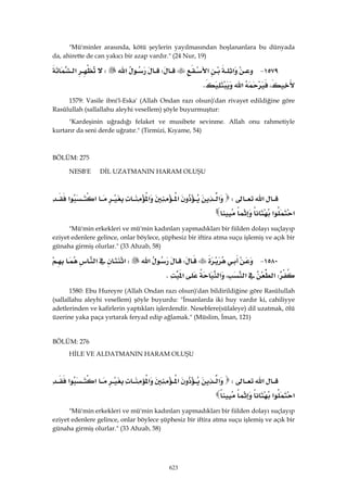 Riyazüs Salihin Hadis Kitabı 