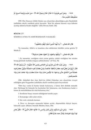 Riyazüs Salihin Hadis Kitabı 