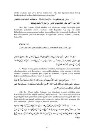 Riyazüs Salihin Hadis Kitabı 