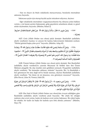 Riyazüs Salihin Hadis Kitabı 