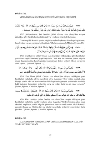 Riyazüs Salihin Hadis Kitabı 