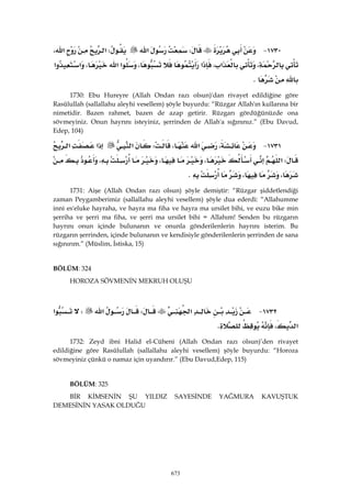 Riyazüs Salihin Hadis Kitabı 