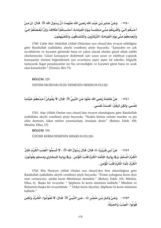 Riyazüs Salihin Hadis Kitabı 