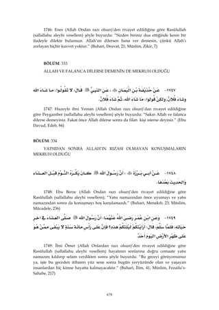 Riyazüs Salihin Hadis Kitabı 