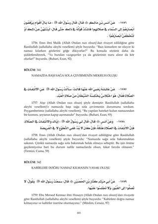 Riyazüs Salihin Hadis Kitabı 