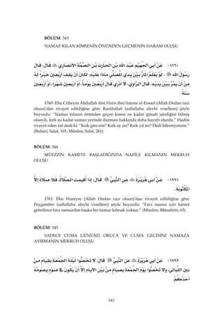 Riyazüs Salihin Hadis Kitabı 