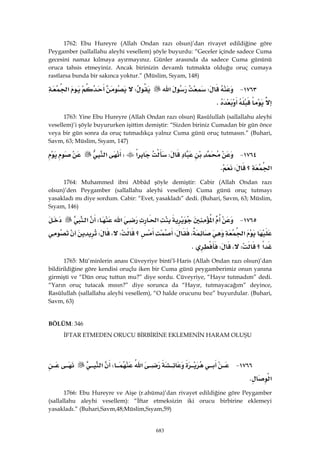 Riyazüs Salihin Hadis Kitabı 