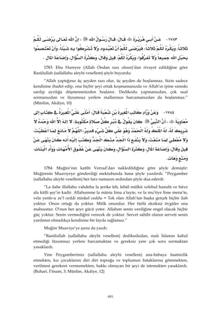 Riyazüs Salihin Hadis Kitabı 