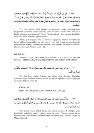 Riyazüs Salihin Hadis Kitabı 