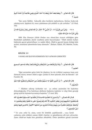 Riyazüs Salihin Hadis Kitabı 