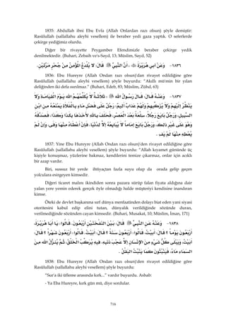 Riyazüs Salihin Hadis Kitabı 