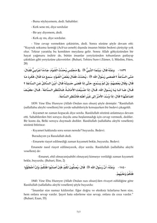 Riyazüs Salihin Hadis Kitabı 