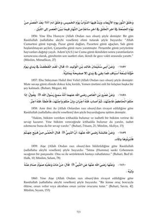 Riyazüs Salihin Hadis Kitabı 