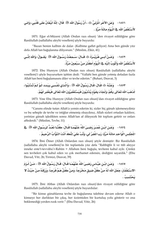 Riyazüs Salihin Hadis Kitabı 