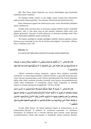 Riyazüs Salihin Hadis Kitabı 