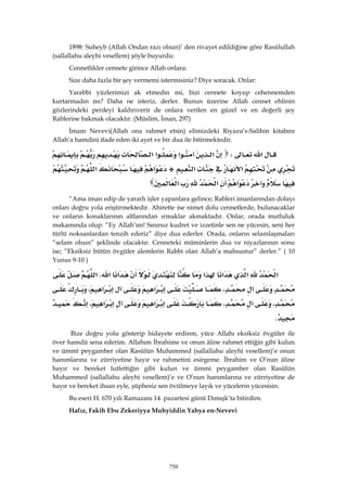 Riyazüs Salihin Hadis Kitabı 